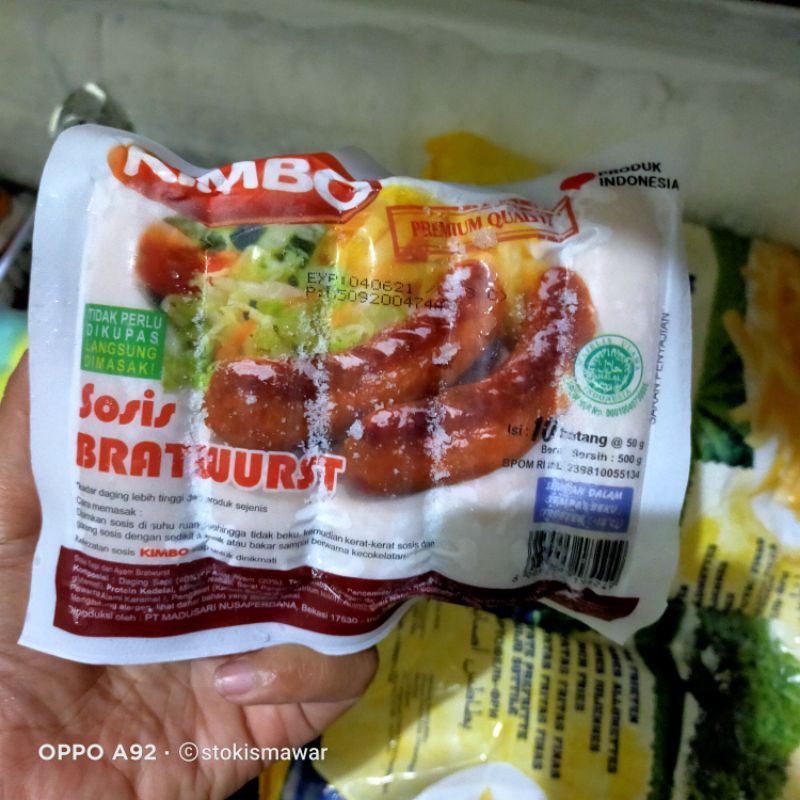 Sosis jumbo Kimbo isi 10