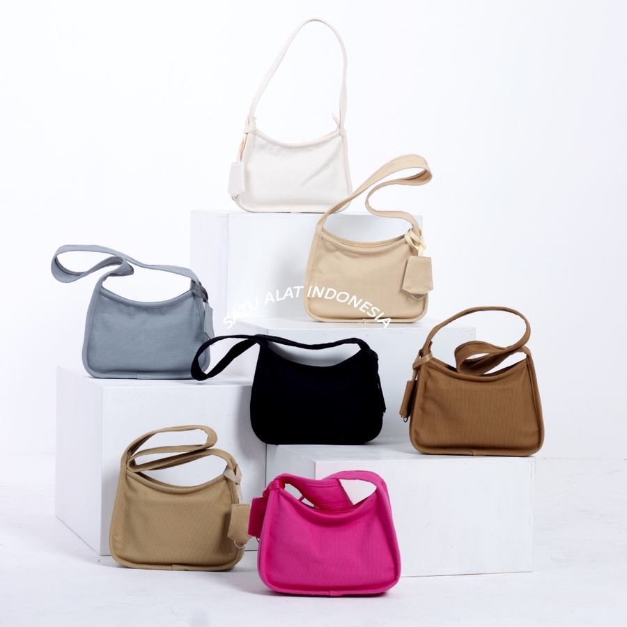 SATU ALAT Hand Bag BLITHEE 100% Canvas Premium Tebal Tas Kanvas