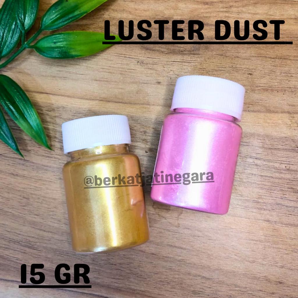 LUSTER DUST POWDER / FOOD GRADE GLITTER / 15 GR