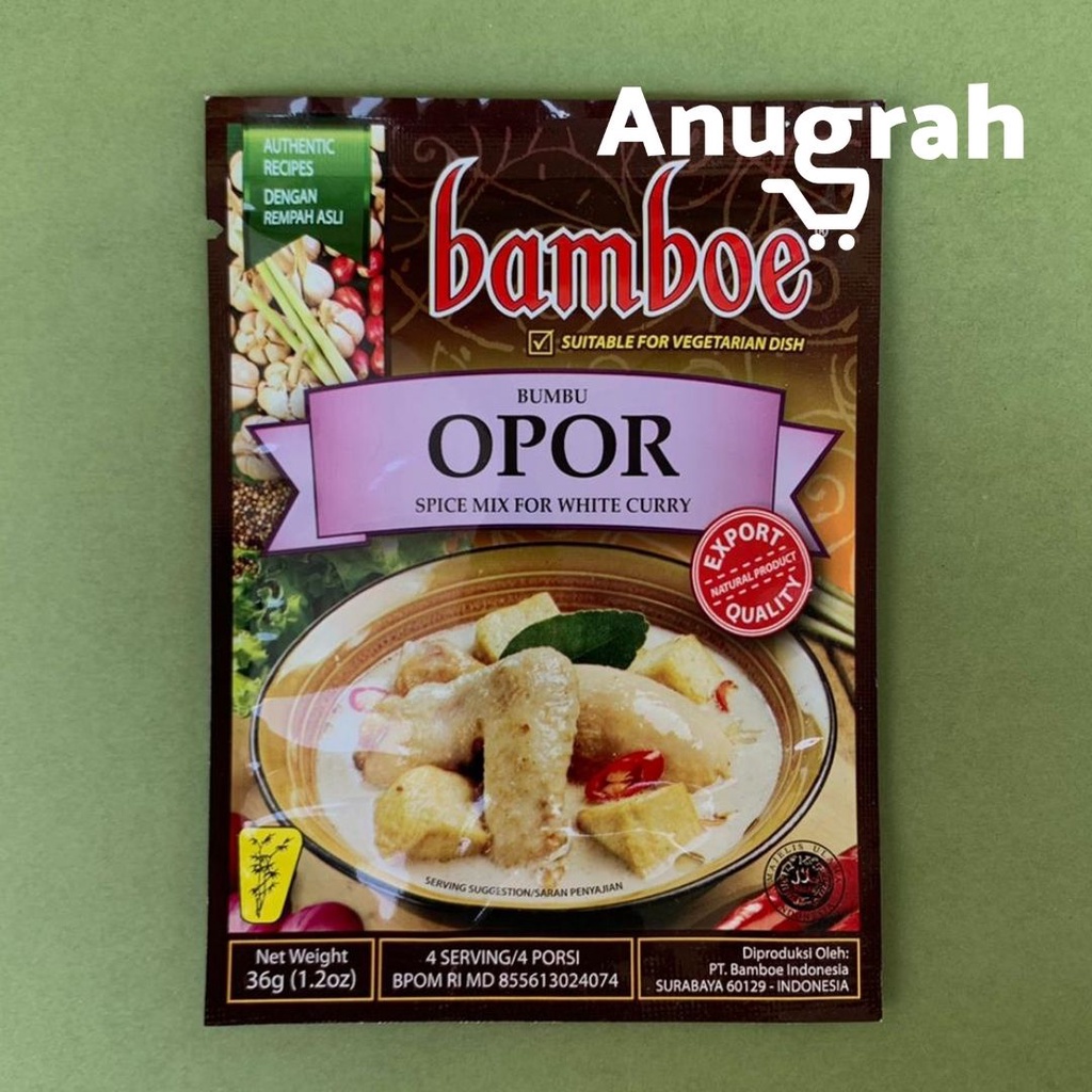 

Bamboe Bumbu Instant Masak Opor 36gr