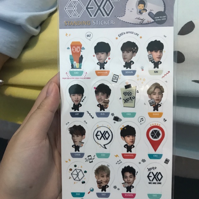 20+ Koleski Terbaru Stiker Exo Shopee