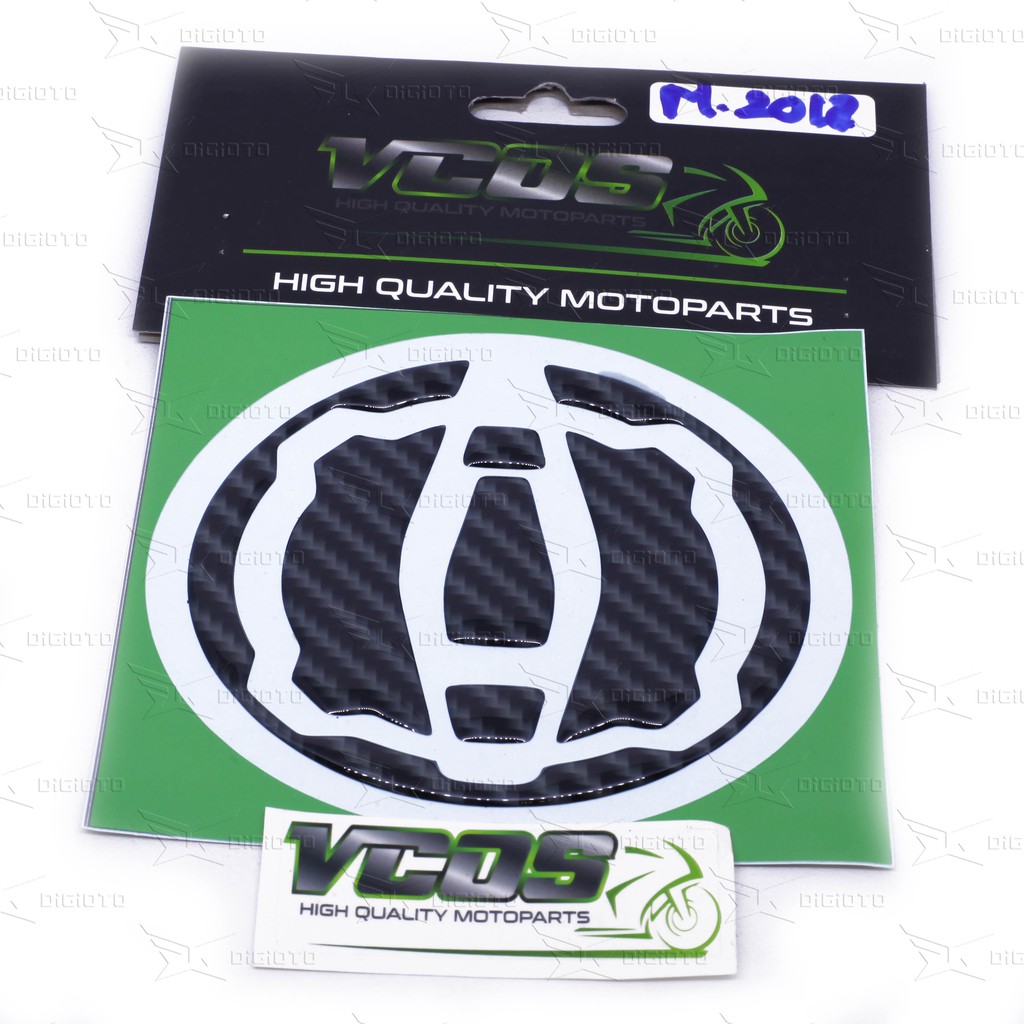 VCOS Stiker Tankpad Carbon Kawasaki Ninja 250 Fi 2018 / Z900