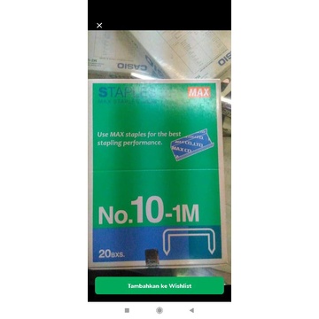 

isi staples no.10-1m