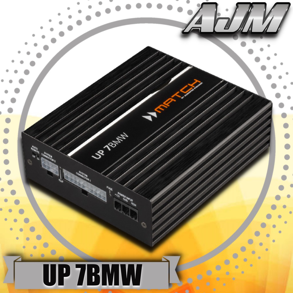 DSP Amplifier MATCH UP 7BMW