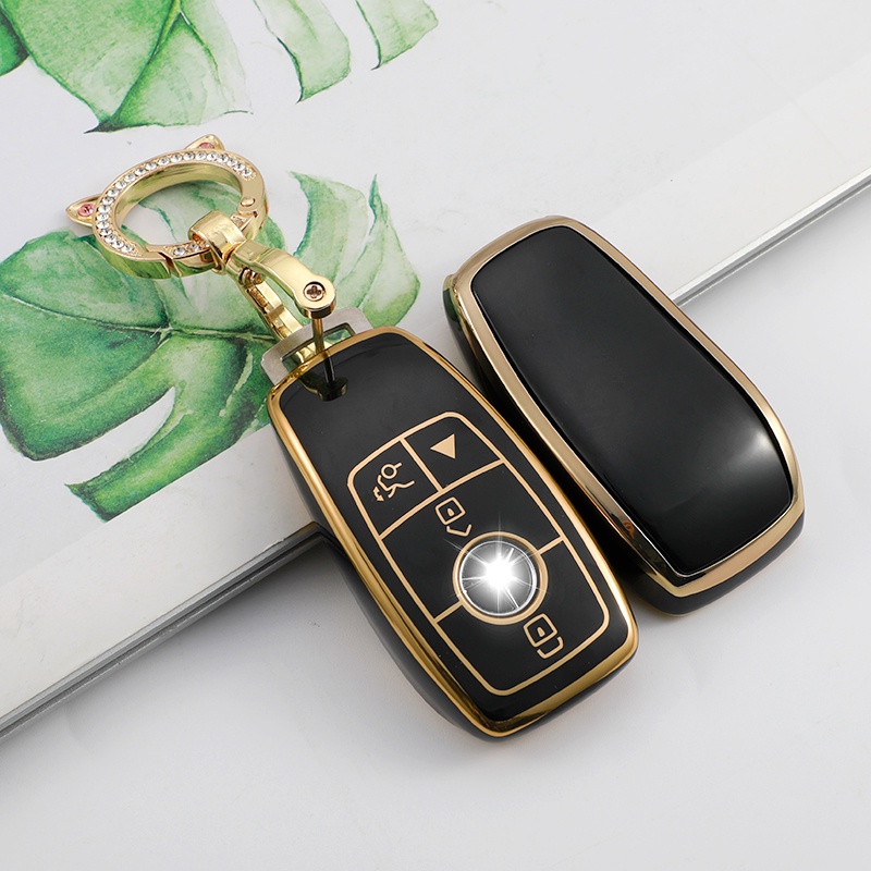 Casing Kunci Mobil 2-4 Tombol Bahan TPU Untuk Mercedes Benz A C E S G GLS Class W177 W205 W213 W222 G63 X167 Maybach