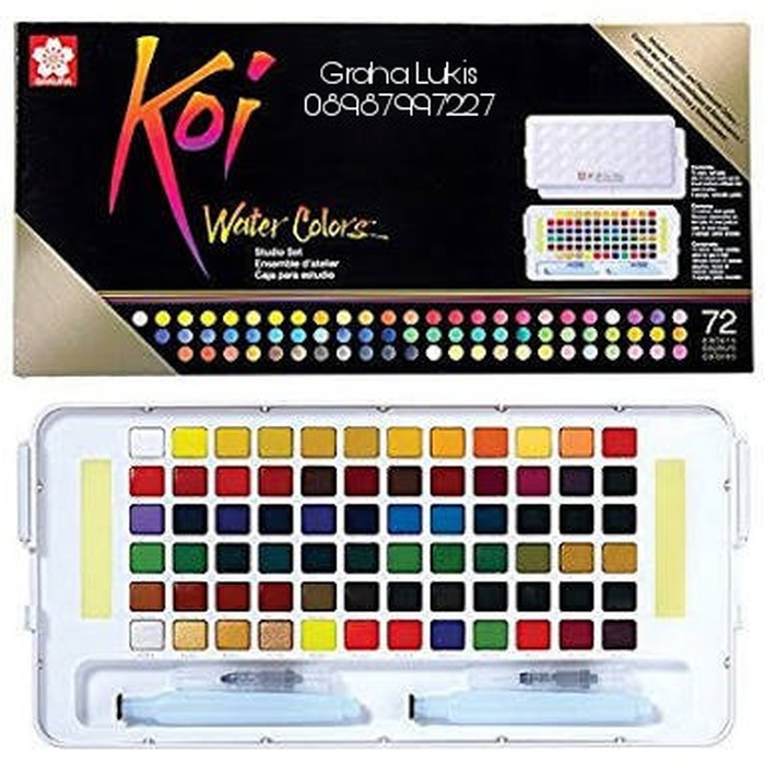 

Unik Sakura Koi Watercolors 72 Murah