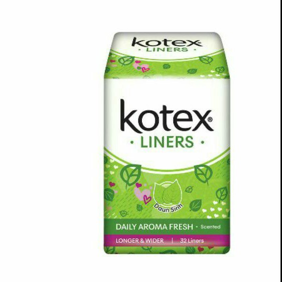 Kotex Panty Liner Longer &amp; Wider  32s