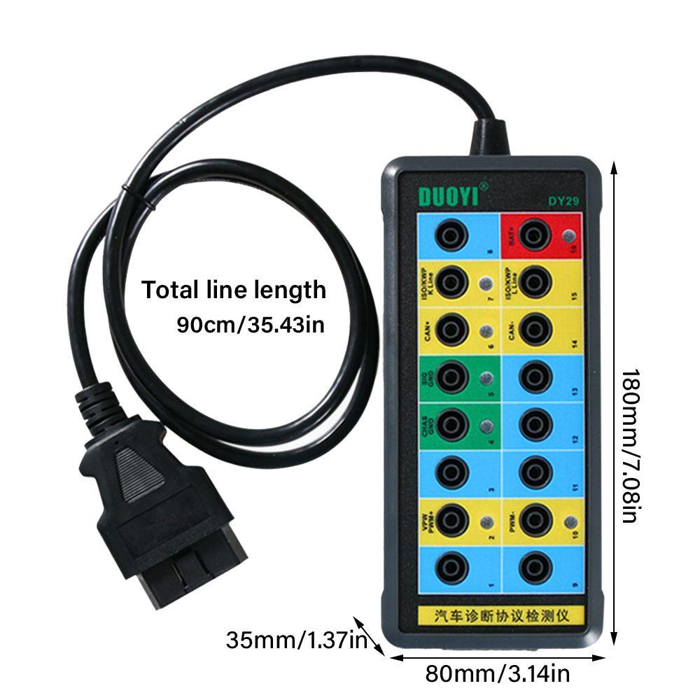 Preva obd2 Breakout Box New Alat Mobil DiagnosticTool Auto car Break out Box