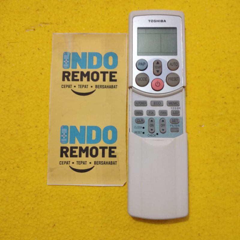 REMOTE AC TOSHIBA WC-H01JE ORIGINAL