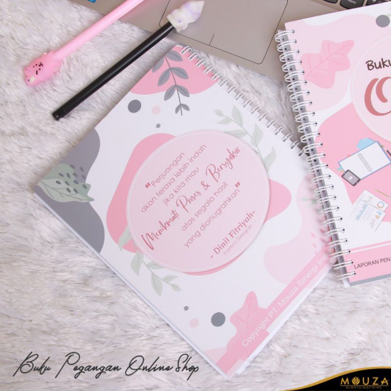 

MOUZA BUKU PEGANGAN ONLINE SHOP ukuran 17*21 cm