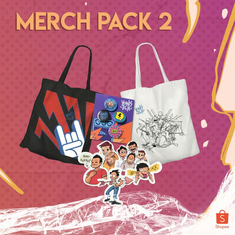 MERCH PACKAGE YOWISBEN COMIC / MERCHANDISE KOMIK YOWISBEN