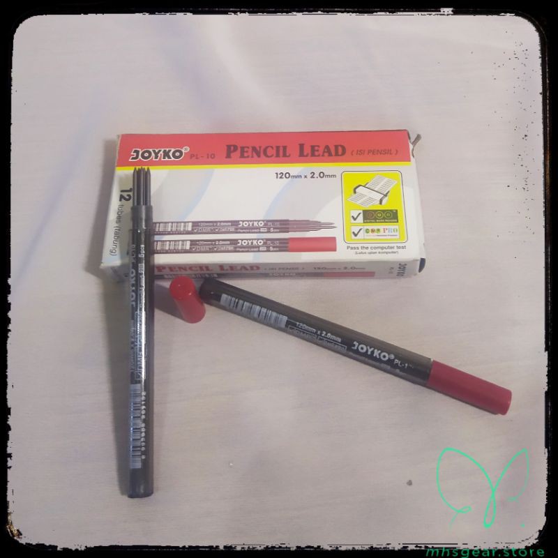 

Isi pensil mekanik 2.0 mm 2B Joyko PL-10 original