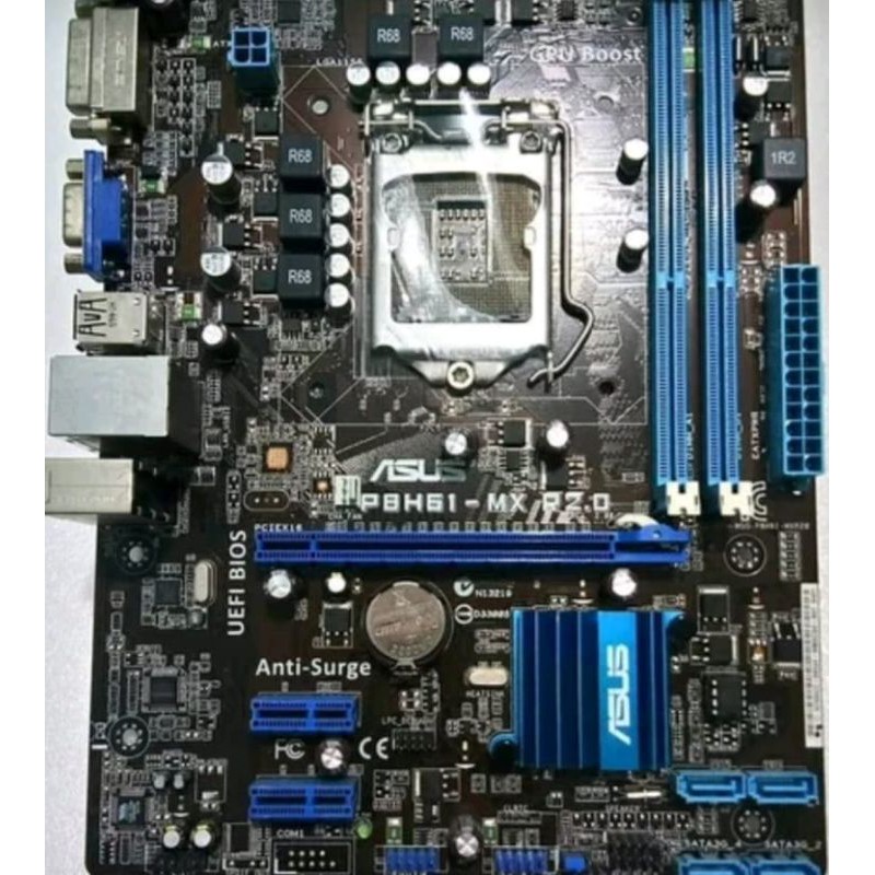paket Mobo Asus H61 + i3 2120