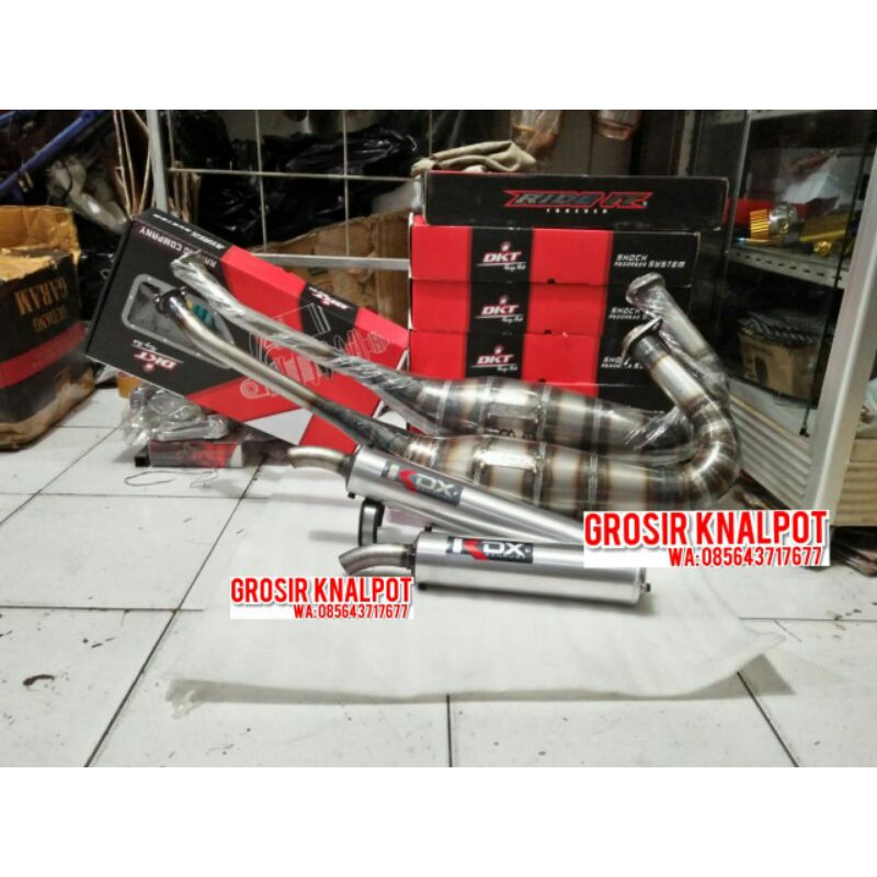 Knalpot KDX SE BIG Volume 500m Khusus balap Boter ORIGINAL Jogja Yogyakarta kawasaki Ninja RR R SS Z