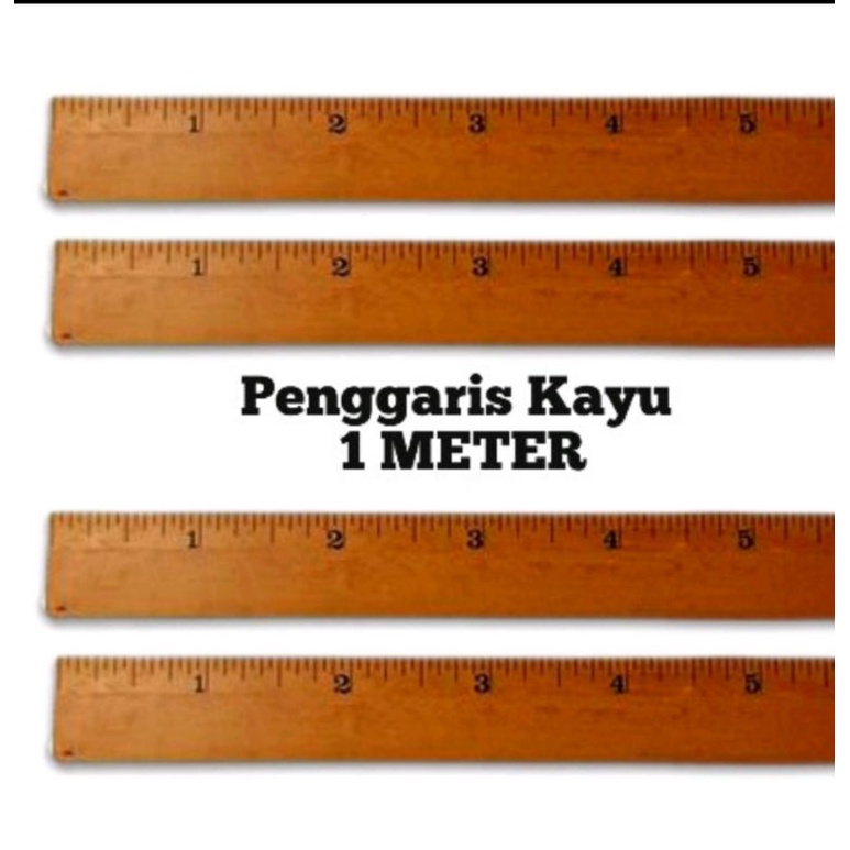 

PENGGARIS PANJANG 100CM /PENGGARIS BAHAN KAYU TEBAL