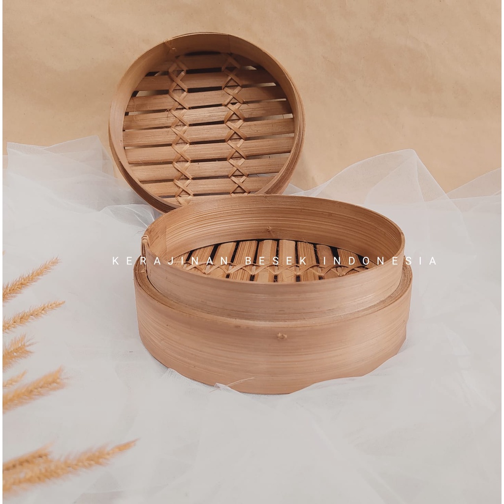 Tempat dimsum diameter 20cm // Klakat bambu// Klakat dimsum// Kukusan bambu// Kukusan bakpao