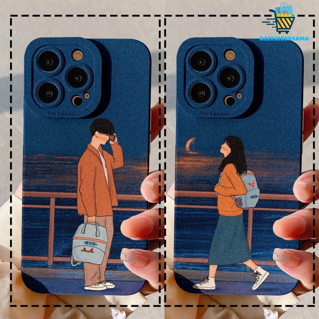 SOFTCASE CASE SILIKON PROCAMERA CUSTOM COUPLE ALL TYPE  RB2595