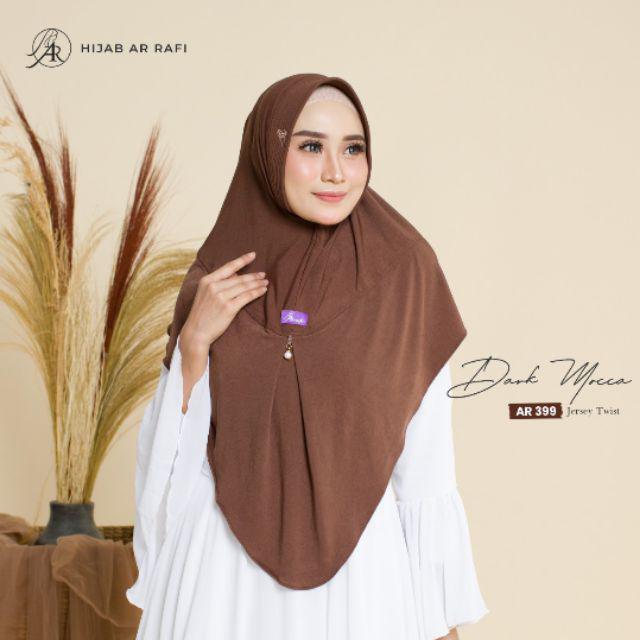 Hijab Ar Rafi AR 399 hijab instan new arrival || INAYAHHIJAB-Darkmocca