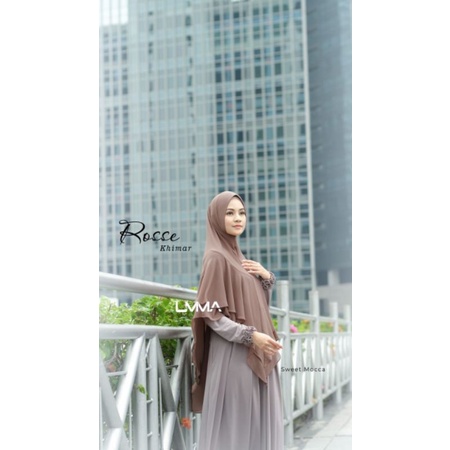 KHIMAR ROSSE BY UMMA SYARI