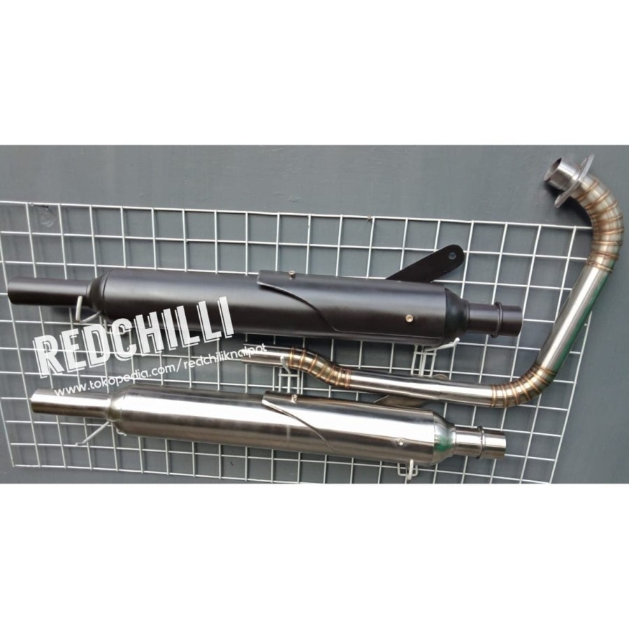 Knalpot Benelli Motobi 200 Evo - Knalpot Benelli Motobi