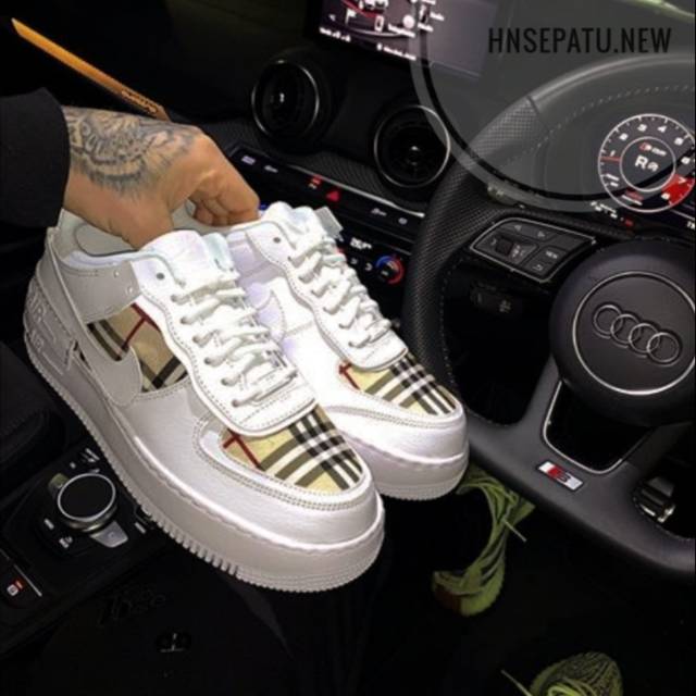nike air force 1 burberry
