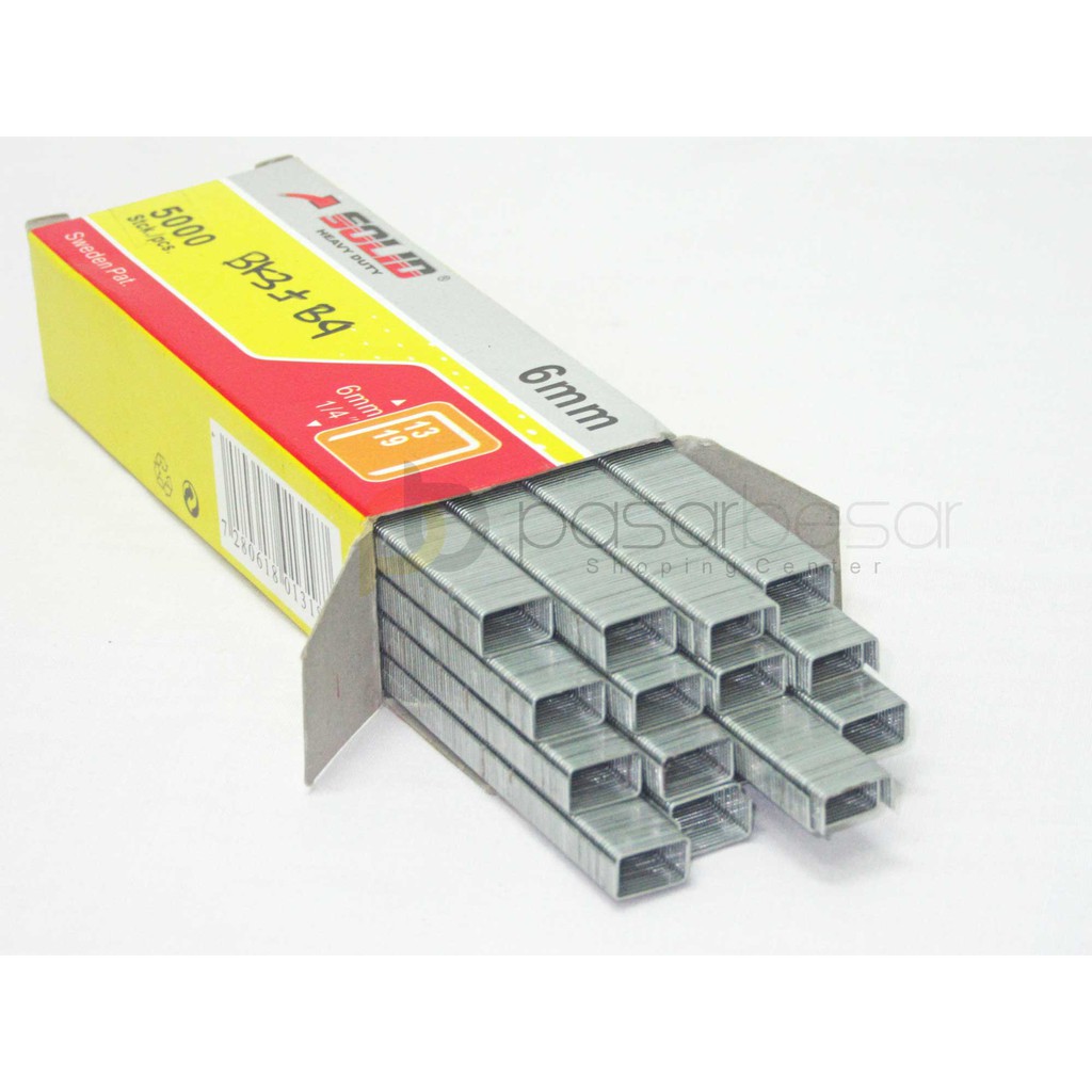 

Isi Staples Gun 6mm SOLID 1/4