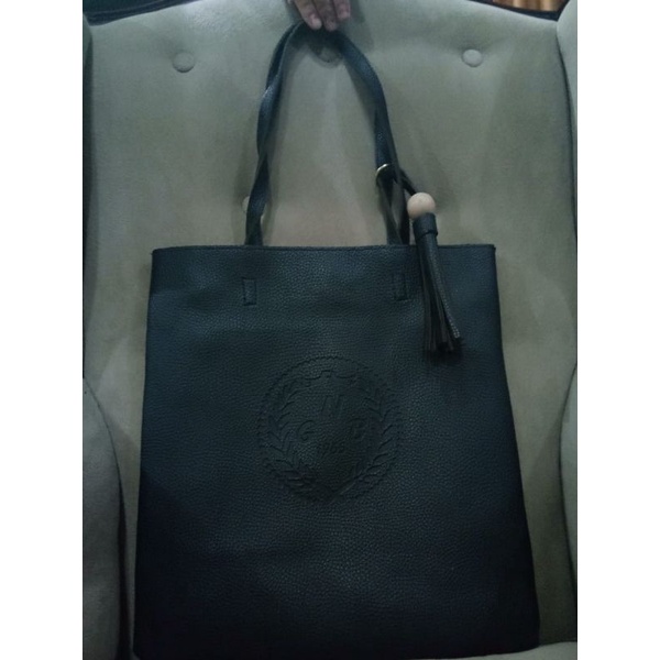 TAS cewek kulit TOTE Monza