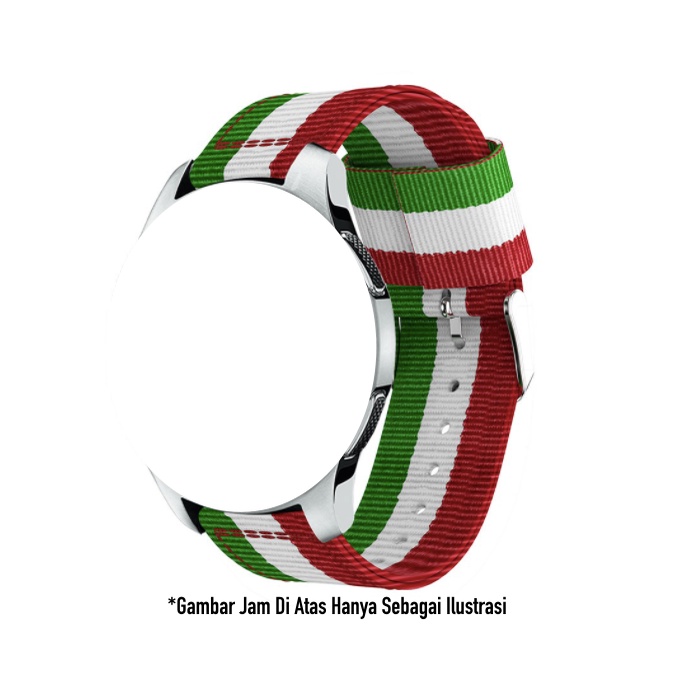 Watch Strap Vyatta Fitme Pro X Gen 1 (BUKAN Gen 2) - Tali Jam 20mm Nylon 3 Baris Quick Release