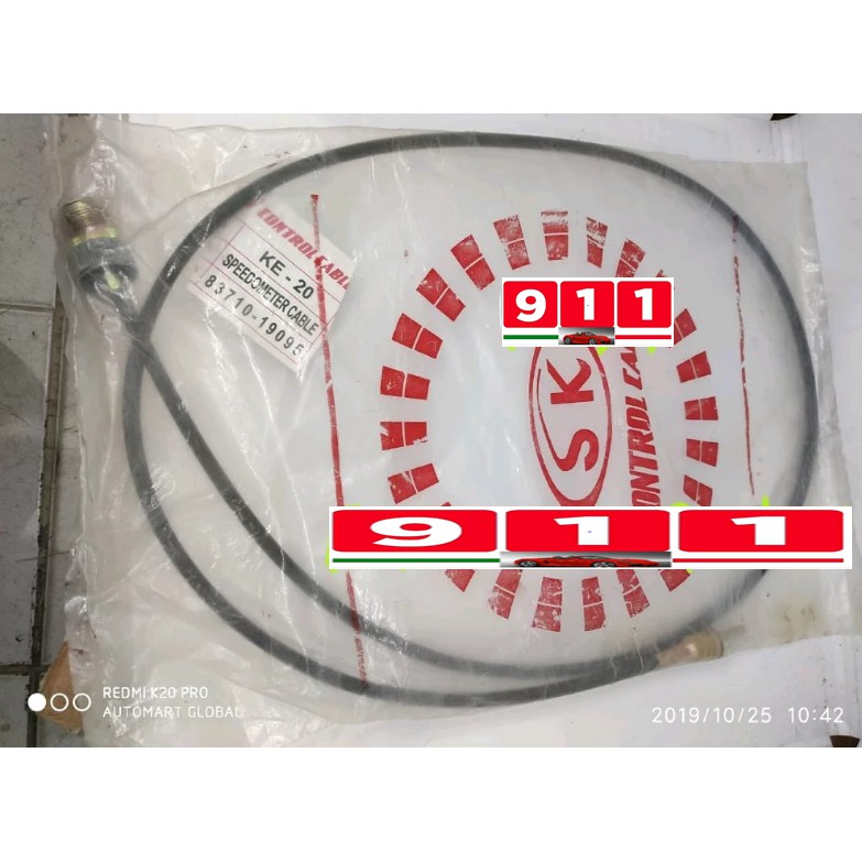 KABEL SPEEDOMETER KILOMETER TOYOTA COROLLA KE 20