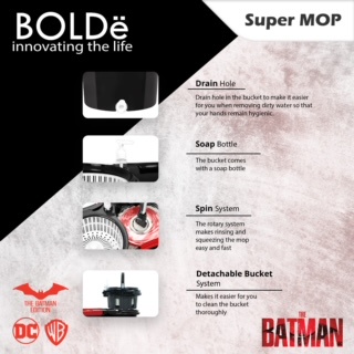 BOLDe Super MOP The Batman Original