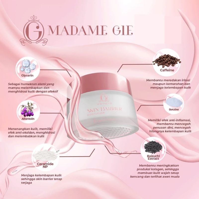 Madame Gie Skin Barrier Series~Moisturizer Serum Skincare