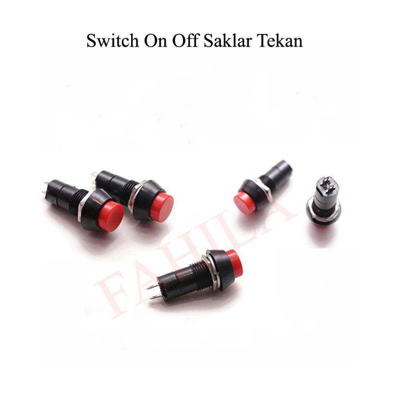 Jual Push On Off Saklar Tekan Switch 2 Kaki Type 1 | Shopee Indonesia