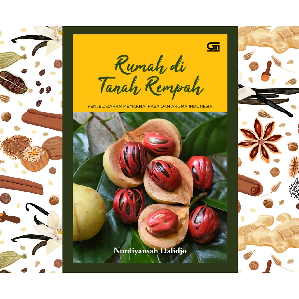 RUMAH DI TANAH REMPAH (BUKU BARU DAN ASLI + TANDA TANGAN PENULIS)