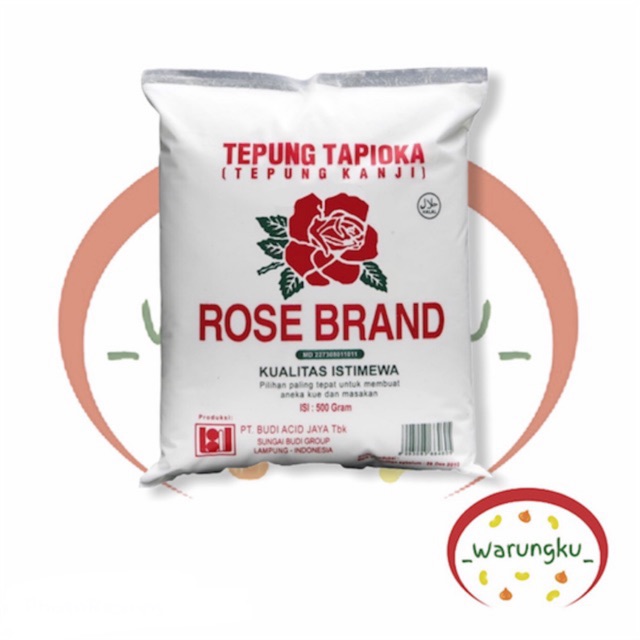 Tepung Aci Tapioka Rose Brand 500gr