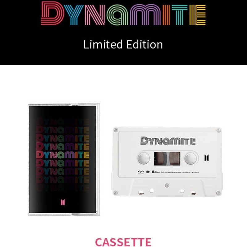 BTS DYNAMITE - LIMITIED EDITION CASSETTE