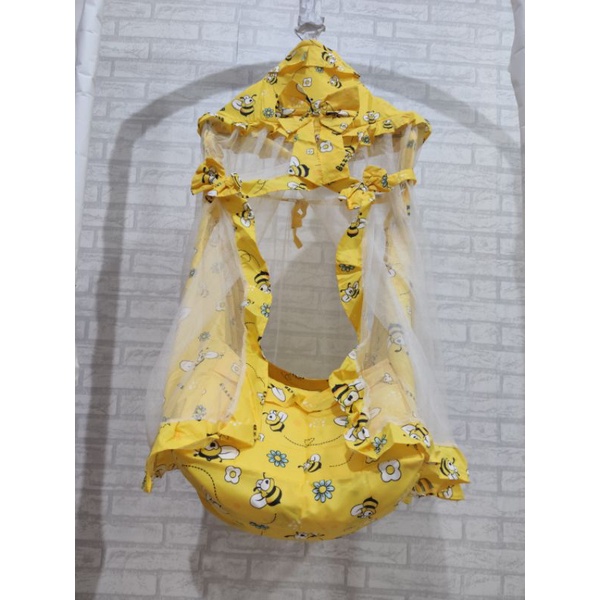 Ayunan Bayi Karakter 3in1 Kelambu Pita-2