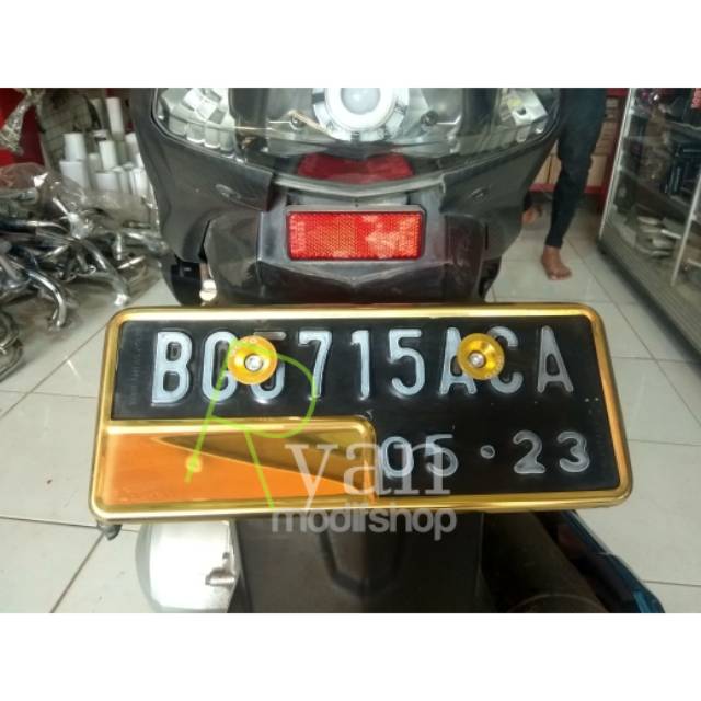 Bingkai plat gold Nemo