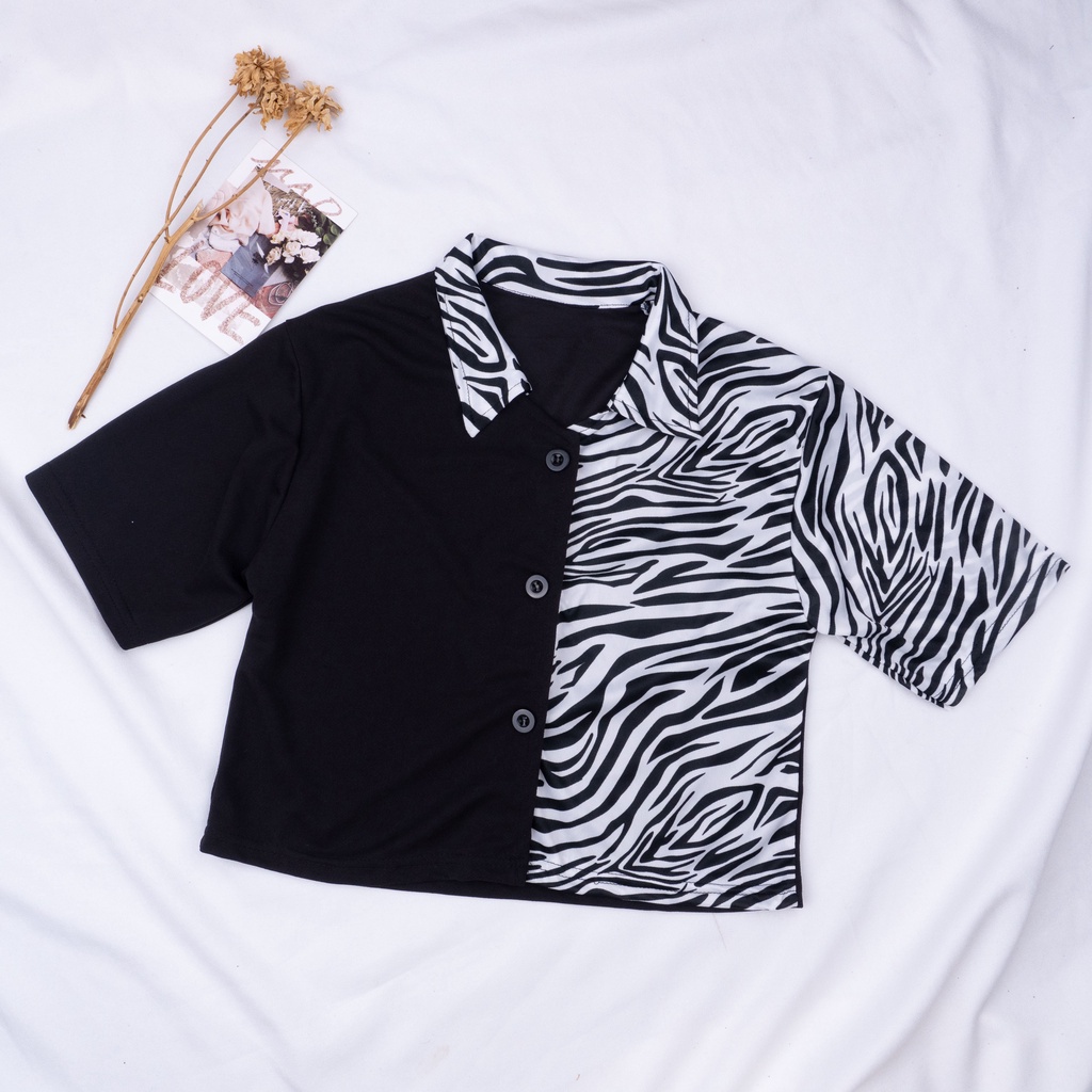 IL - KEMEJA TWO TONE // KEMEJA DUA WARNA ZEBRA