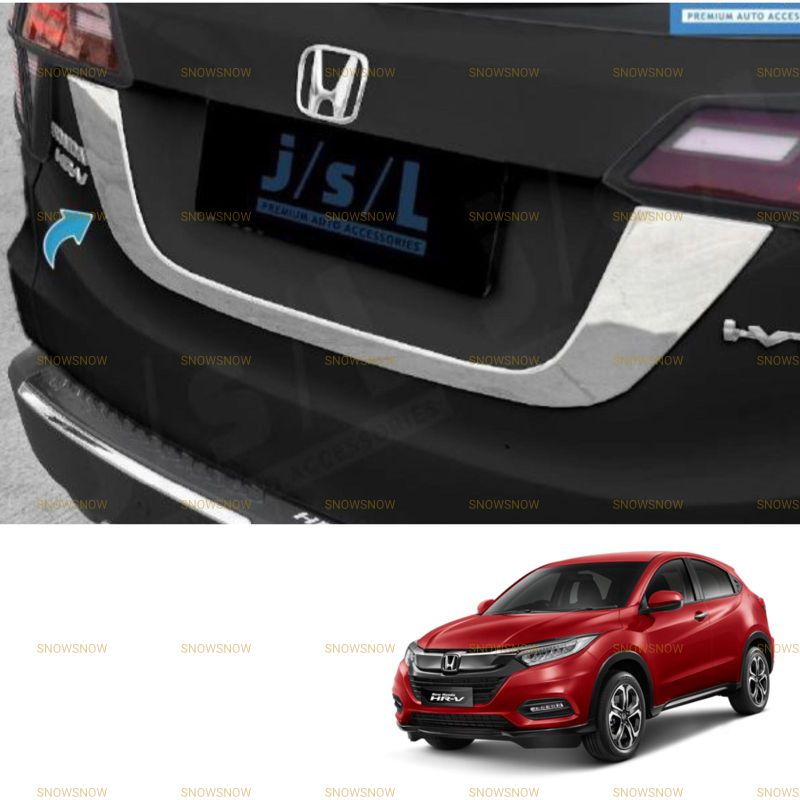 List Plat Mobil Honda Hrv Lisense Ornament Chrome