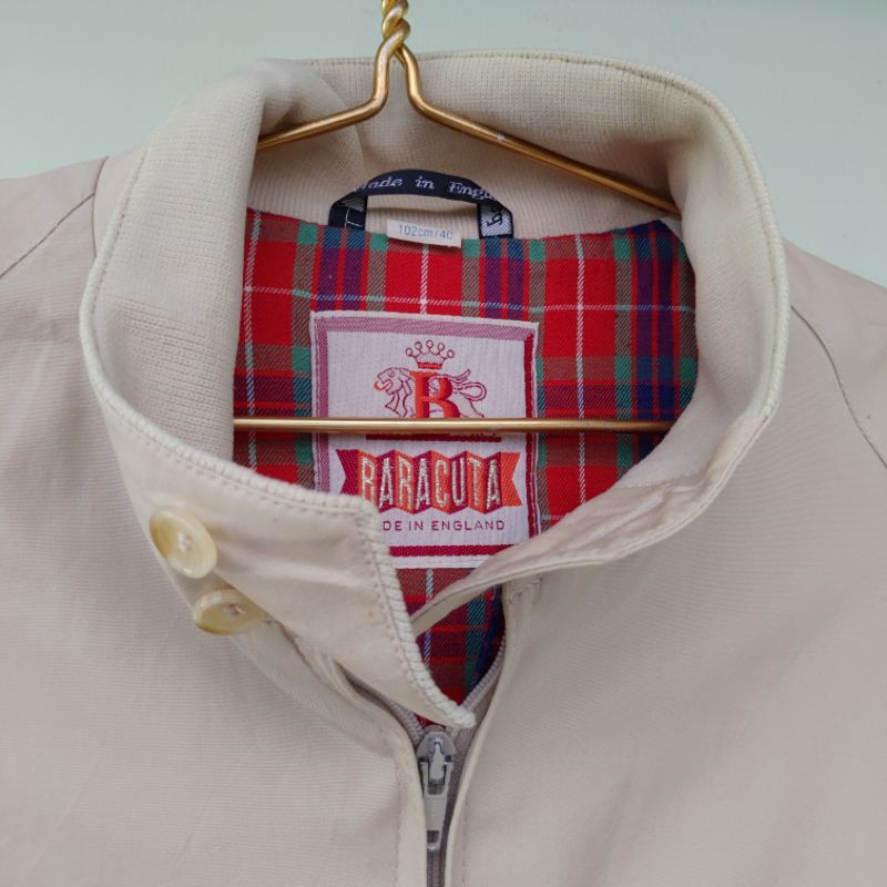 Jaket baracuta g9 Natural
