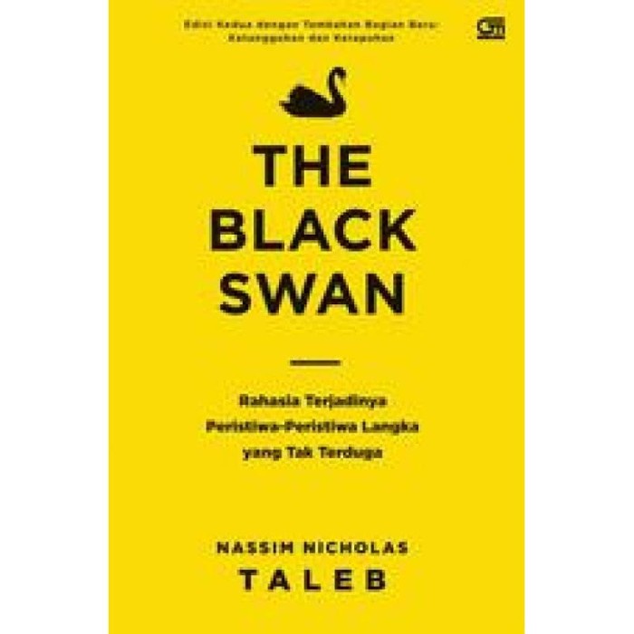 

FLASH SALE!!! BUKU THE BLACK SWAN: RAHASIA TERJADINYA PERISTIWA-PERISTIWA LANGKA NEW TERMURAH