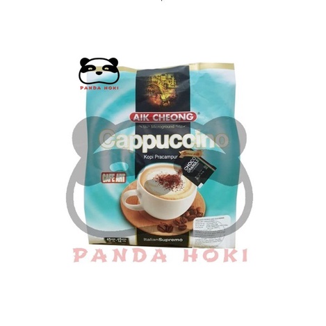 

Aik Cheong Cappucino Coffee / Kopi 300 gr [ 12 sachet x 25 gr ]