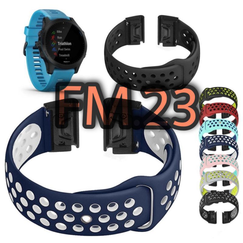 STRAP TALI JAM TANGAN NIKE WATCH BAND QUICK FIT EASY FIT GARMIN FORERUNNER 970 935 945 955 965 SOLAR