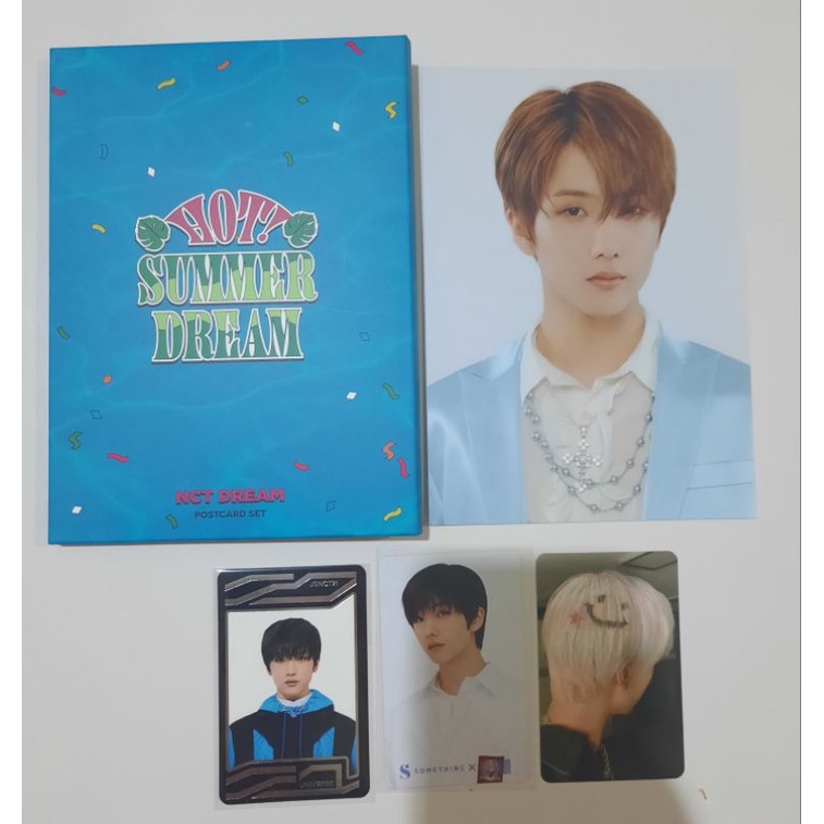 NCT DREAM JISUNG PC TRADING CARD GLIMO SELCA A VER JISUNG KUMON SMILE, UC JISUNG, POSTCARD JISUNG HO