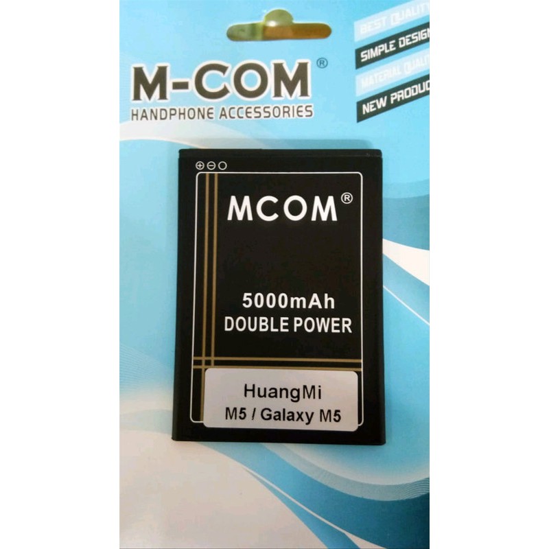 Battery Batre Baterai Double Power Mcom HuangMi Huang Mi M5 - Galaxy M5