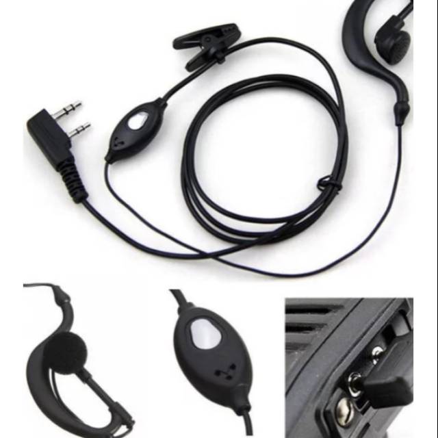 Headset Ht  cocok ht kenwood dan merek china all.