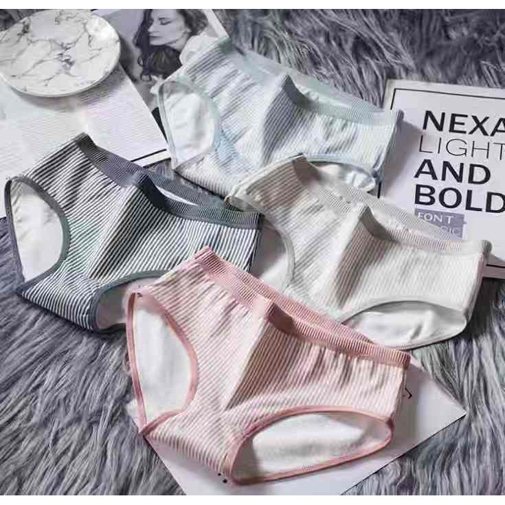 MANJALIRA CELANA DALAM WANITA COTTON CELANA BRIEFS ELASTIS SEAMLESS CD PAKAIAN DALAM