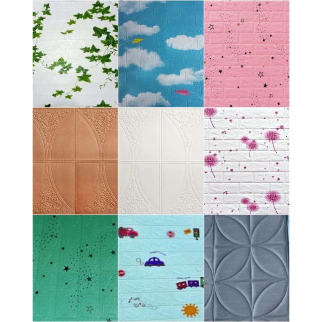 WALLPAPER 3D FOAM KARAKTER 3mm