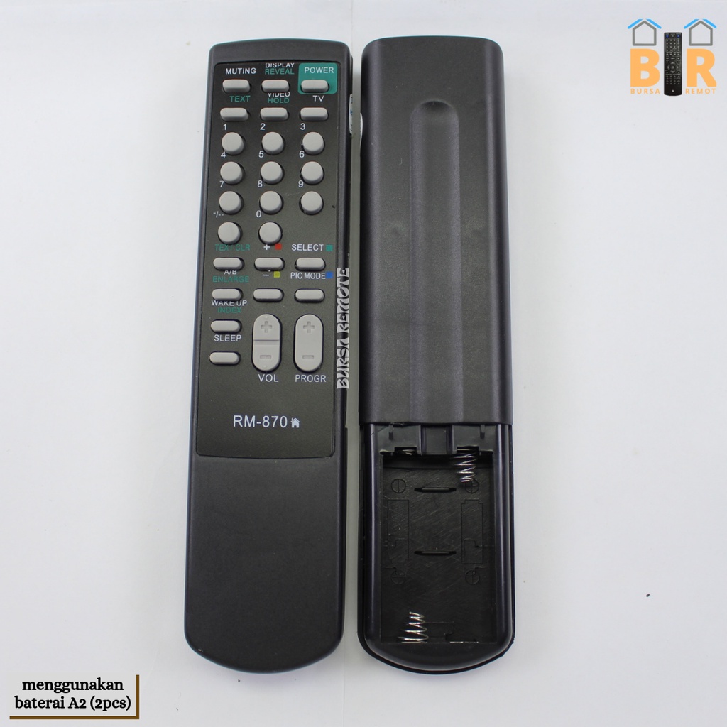 Remot / Remote SONY Tabung tipe 870 / ECERAN Dan GROSIR