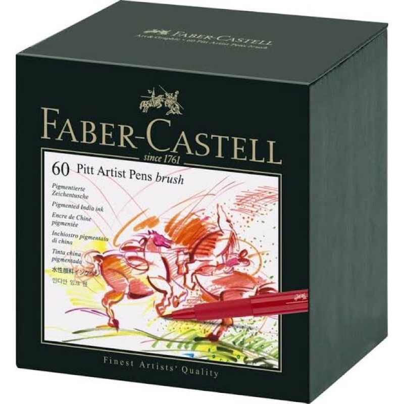 

Faber-Castell | Pitt Artist Pen Brush Box set 60